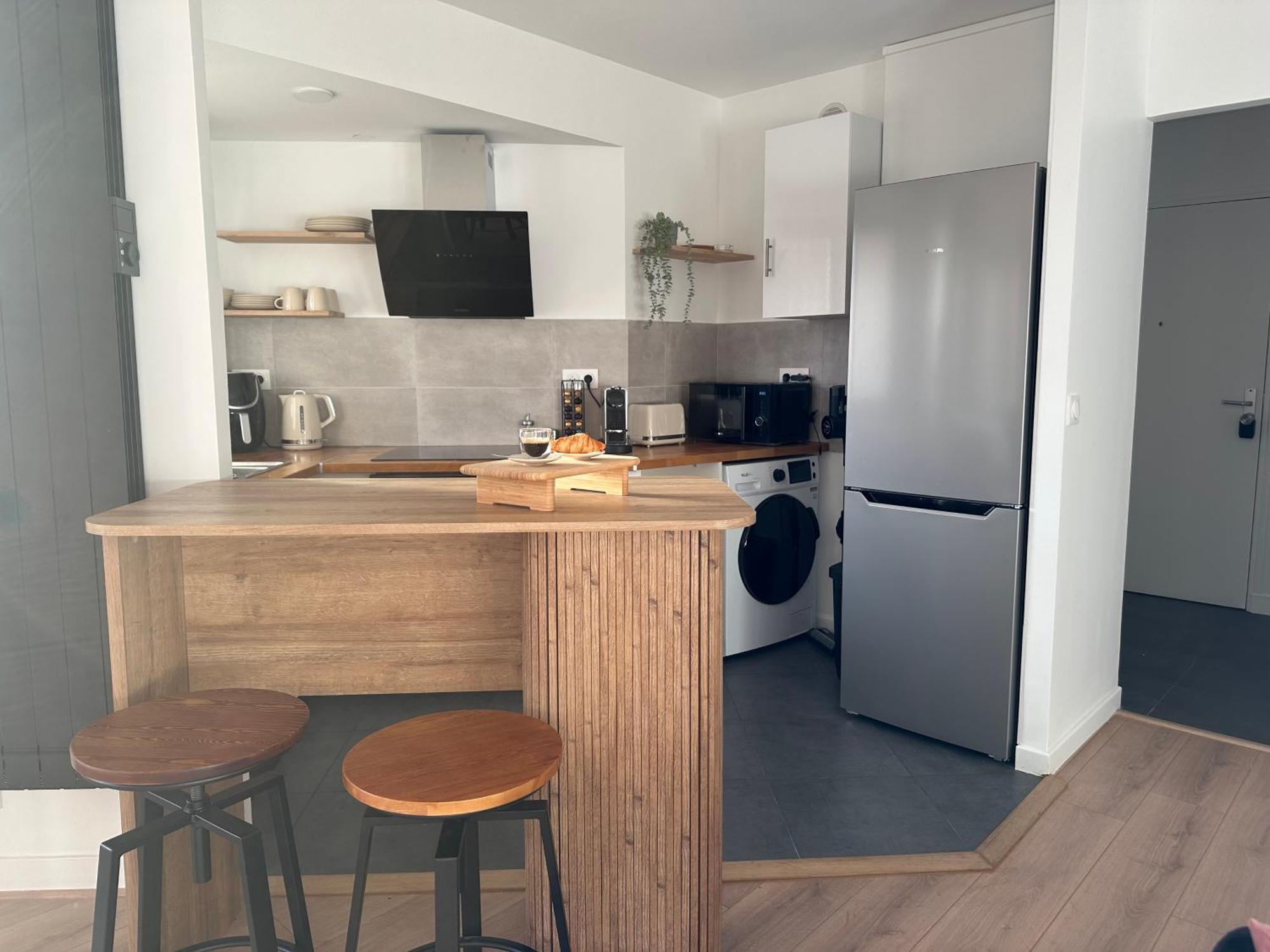 Appartement Proche Paris-Aeroport Cdg-Gare-Disney 빌리에르벨 외부 사진